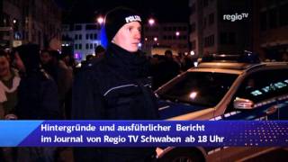 SEKEinsatz in Ulm  Bewaffneter löst Großalarm aus Regio TV Schwaben [upl. by Ylus]