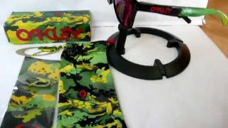 New Oakley Limited Edition Jupiter Camo Frogskins  Simply Awesome [upl. by Gurevich957]