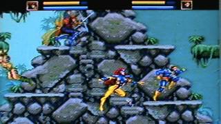 Xmen Sega Genesis Coop Gameplay pt3 [upl. by Ivers]