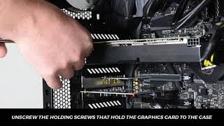 How to install and remove a Graphics Card [upl. by Ahsats]