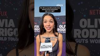 How did Olivia Rodrigo mentally amp physically prepare for live performances night after night [upl. by Googins]