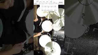 Beginner Drummers easy three beat drum fill  Open Hand Shorts [upl. by Marilee]