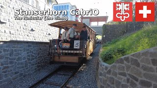 Stanserhorn CabriO 14  The funicular the climb September 2023 4K [upl. by Kara-Lynn]