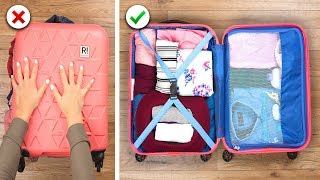 13 LittleKnown Packing Hacks for Carry On Travel [upl. by Drusie151]