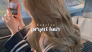 perfect hair ★ hair treatment and rapid hair growth subliminal listen once [upl. by Nolrak]