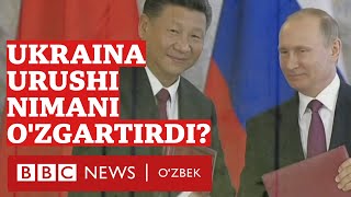 РоссияУкраина уруши бир йилда дунёни қандай ўзгартирди  BBC News Ozbekiston Ukraine Russia [upl. by Eugine800]