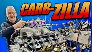 Carbureted 73 Godzilla Can it be Done Carbzilla Ford V8 Dyno test [upl. by Einnaf]