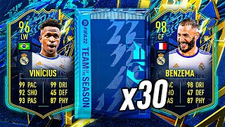 30x 84 x25 amp TOTS SWAPS PACKS 🥳  FIFA 22 Ultimate Team [upl. by Pascasia]