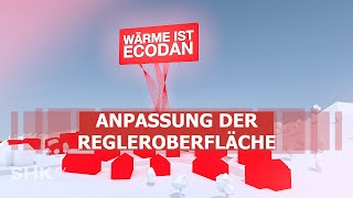 Ecodan Wärmepumpe einstellen Regleroberfläche optimal anpassen  SHKTV Montage [upl. by Eirellam]