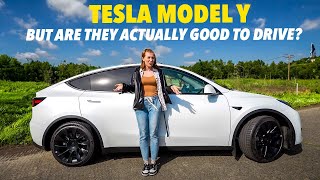 Honest Review of TESLA MODEL Y from a Life Long Petrolhead First Time Ever Driving a Tesla [upl. by Oluas]