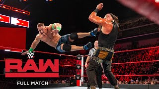 FULL MATCH  John Cena vs Braun Strowman vs Elias  Triple Threat Match Raw Feb 5 2018 [upl. by Lyrret740]