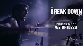 The Break Down Series  Rian Dawson plays Weightless [upl. by Ruzich]