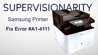 Samsung Printer C1860FW  Fix ERROR A14111  repair instructions [upl. by Cart]