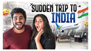 SUDDEN TRIP TO INDIA 🇮🇳 AUSTRALIA TO INDIA 😍  WHY THIS SUDDEN PLAN  🫣 NACH ❤️ [upl. by Gut]