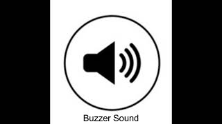 Sound Effects  Buzzer Sound [upl. by Tomasine]