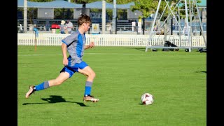 JASPER GRIERSON FQA Div1 Season 2024 Wrap  GOLDEN BOOT  28 GOALS 23 GAMES incl School [upl. by Nyladam465]