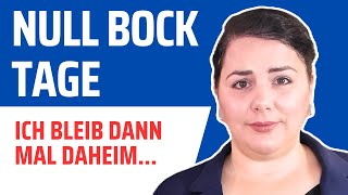 Hirngespinst oder Zukunft PRO amp CONTRA von NullBockTagen [upl. by Shiekh]