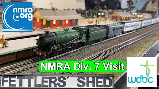 99 WDBC Fettlers Shed NMRA Div 7 Visit Sat 10082024 [upl. by Enale]