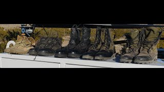 BOOT Review My ultimate Jungle boot line up [upl. by Way]