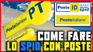 COME FARE LO SPID CON POSTE ID  POSTE ITALIANE tutorial  SEMPLICE E VELOCE posteitaliane [upl. by Josselyn]