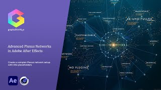 Advanced Plexus Network  Adobe After Effects Tutorial [upl. by Ettesoj]