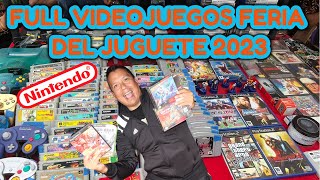 FULL VIDEOJUEGOS Y CONSOLAS EN LA FERIA DEL JUGUETE 2023 [upl. by Barthelemy]