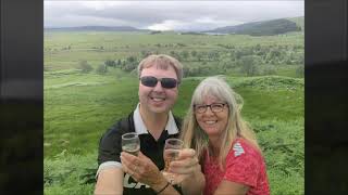 Shaun and Roz WALK Rannoch Station to Corrour [upl. by Sirdi]