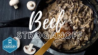 Canuary  Beef Stroganoff Canning Recipe [upl. by Aseret]