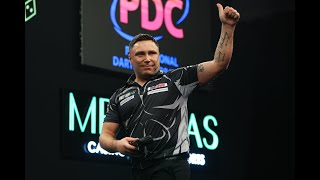 Gerwyn Price MAKES STATEMENT after whitewashing Searle quotAll guns blazing Im here to win thisquot [upl. by Esimorp]