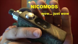 Nicomods  A Super High End Wood SX350 Chip Boxmod [upl. by Pedersen]