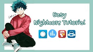 How To Make Nightcore On Android  Syrex Style Nightcore  Syrex Spectrum on Android Easy [upl. by Qifar]