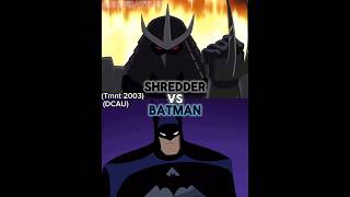 Shredder Vs Batman edit fyp dcau dc [upl. by Leahcimnaes]