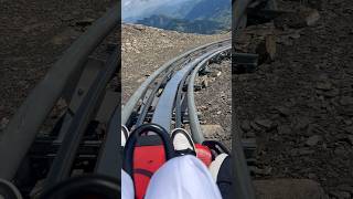 Roller Coaster Glacier 3000 Switzerland [upl. by Tnomad]