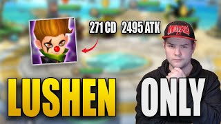 271CD 3395ATK Lushen in 2024 Lushen Only Arena Rush  Summoners War [upl. by Melesa]