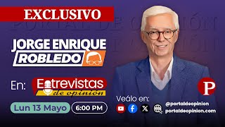 🚨📹 EN EXCLUSIVA Jorge Enrique Robledo en Portal de Opinión [upl. by Orapma]