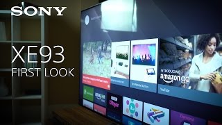 Indepth look at the Sony XE93 4K HDR TV [upl. by Kenzi]