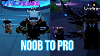 Going From Noob to Pro in Anime Vanguards  Roblox [upl. by Ennaear]