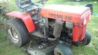 farm king lawn mower 1978 [upl. by Jaddan821]