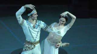 301218 Svetlana Zakharova and Jacopo Tissi PDD La Bayadere Act I [upl. by Toblat]