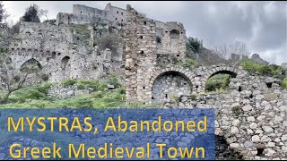 🇬🇷 Going to Sparta Visit MYSTRAS  Greek Medieval Town Peloponnese UNESCO World Heritage Site [upl. by Verene]