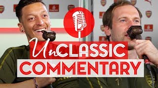 Mesut Ozil amp Petr Cech  UnClassic Commentary  Arsenal 10 Newcastle Utd [upl. by Erialc843]