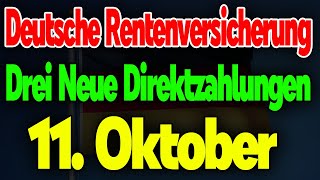 Neu Rentner erhalten Direktzahlungen von der Deutschen Rentenversicherung ab 11 Oktober [upl. by Utir243]