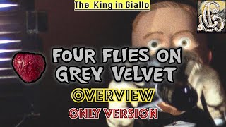 quotFour Flies on Grey Velvetquot 1971  TheKingInGiallo SPOILERFREE OVERVIEW Version [upl. by Adiell]