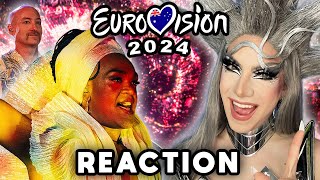 Electric Fields  One Milkali One Blood LIVE  Australia 🇦🇺  Reacting to Eurovision 2024 [upl. by Kalin707]