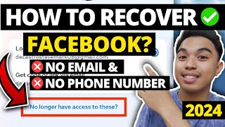 HOW TO RECOVER FACEBOOK ACCOUNT WITHOUT EMAIL AND PHONE NUMBER PAANO IRECOVER ANG FACEBOOK [upl. by Ahsekan]