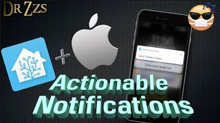 Have Home Assistant send Clickable Notifications to your iPhone [upl. by Abbate663]