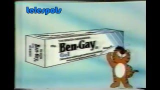 BenGay Gel  Presente en Seúl 88  El gel olímpico Perú  1988 [upl. by Afatsuom]