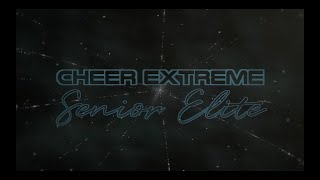 Cheer Extreme Senior Elite 2022 Our Song Remix [upl. by Abernon]