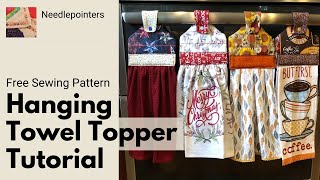 Free Hanging Kitchen Towel Pattern and Tutorial [upl. by Camille714]