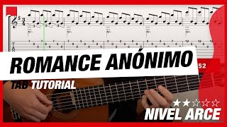 Romance Anónimo 🔥 Guía de estudio 👌 PARTITURA  TAB  PDF [upl. by Funda]